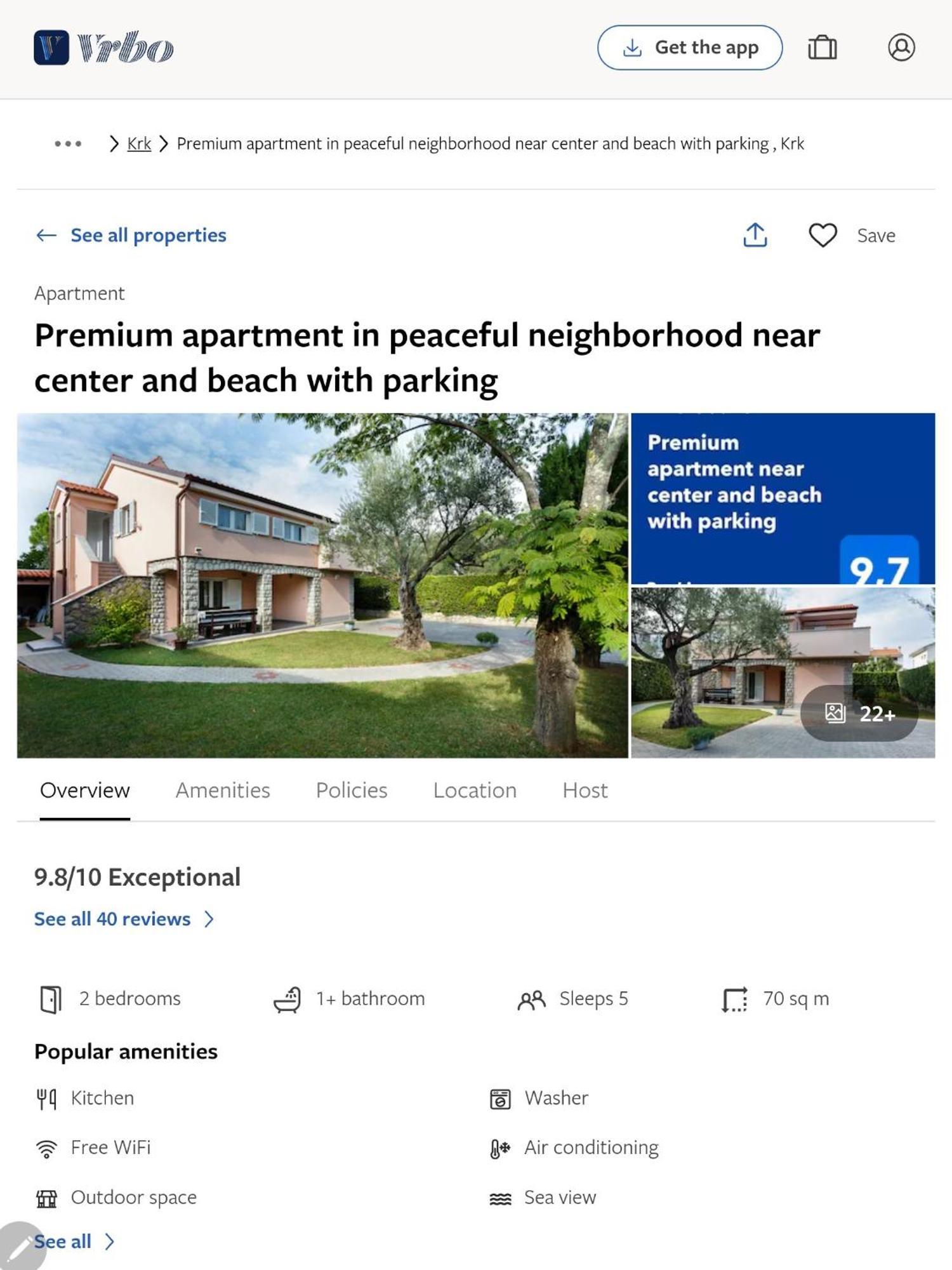 Premium Apartment Near Center And Beach With Parking Đảo Krk Ngoại thất bức ảnh